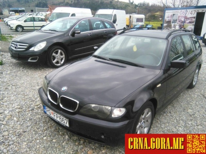 Prodajem auto: BMW - 320 D 2002 godište, Podgorica - Vozila - Crna Gora