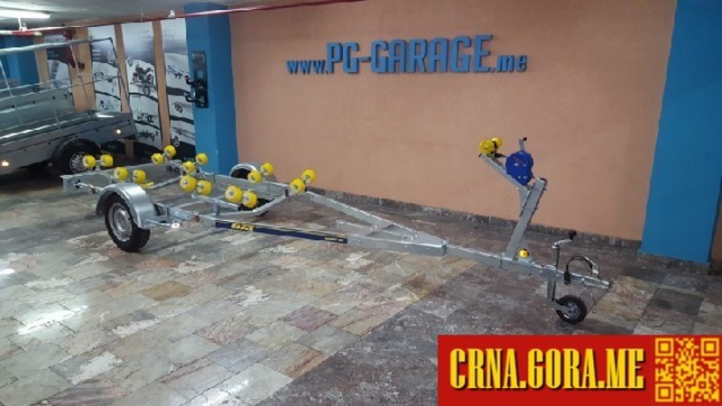 Prodajem prikolicu POSEIDON 750kg 2016 godište, Podgorica - Vozila - Crna Gora