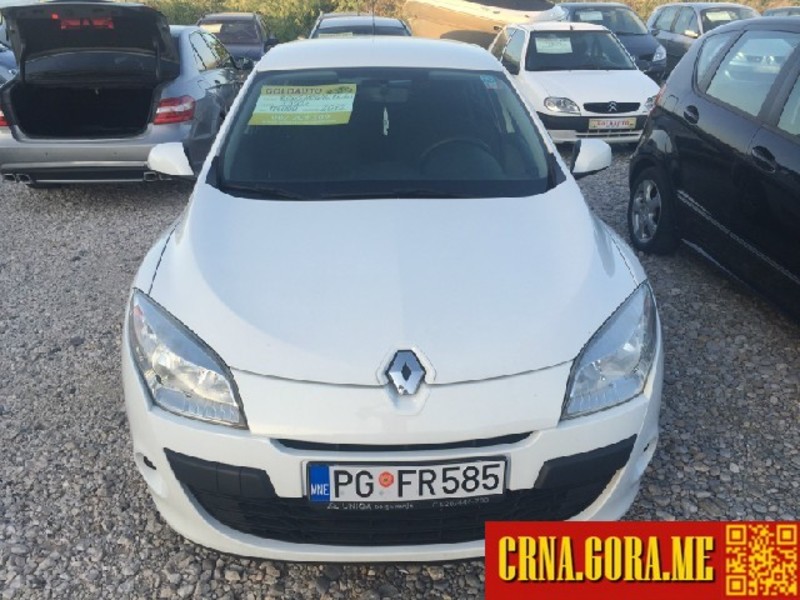 Prodajem auto: Renault - Megane 1.5 dci 2010 godište, Podgorica - Vozila - Crna Gora