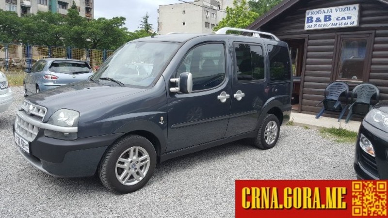 Prodajem Fiat - Doblo 1.9 JTD MALIBU X 2005 godište, Podgorica - Vozila - Crna Gora