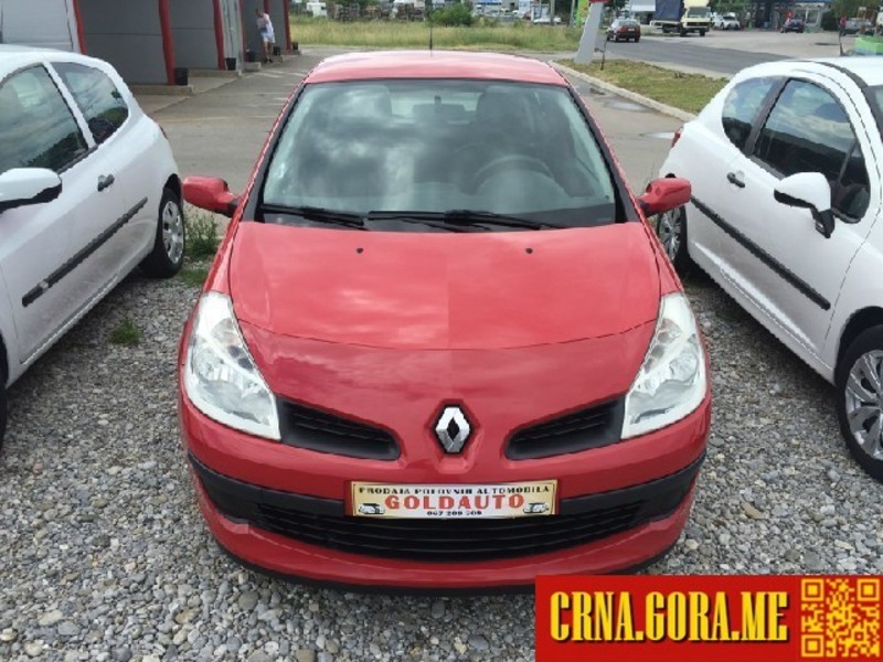 Prodajem auto: Renault - Clio 1,5 DCI 2008 godište, Podgorica - Vozila - Crna Gora