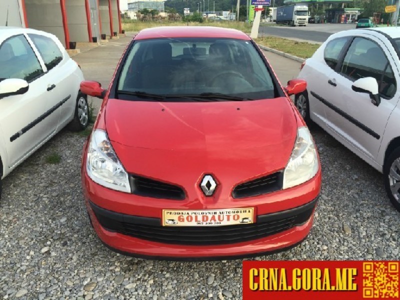 Prodajem auto: Renault - Clio 1,5 DCI 2008 godište, Podgorica - Vozila - Crna Gora
