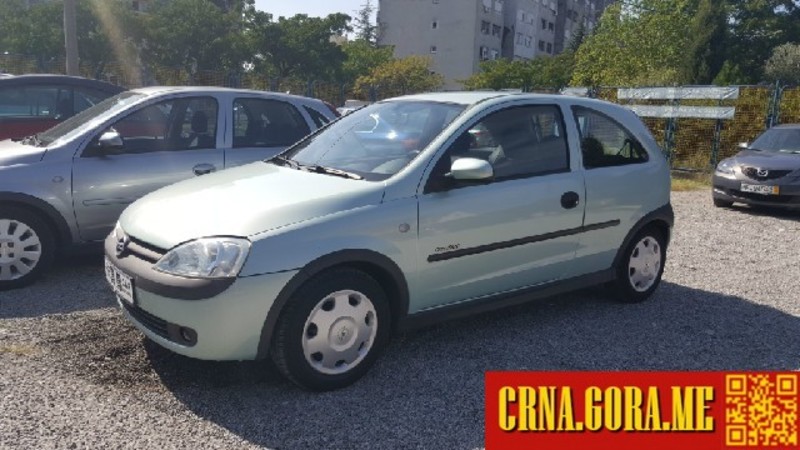 Prodajem auto: Opel - Corsa 1.2 comfort 2001 godište, Podgorica - Vozila - Crna Gora