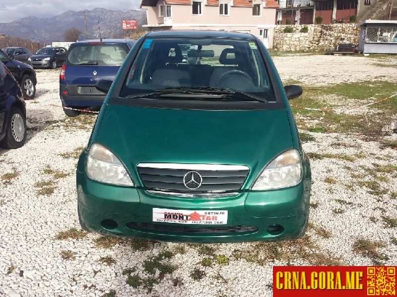 Prodajem auto: Mercedes Benz - A 170 cdi 2001 godište, Cetinje - Vozila - Crna Gora