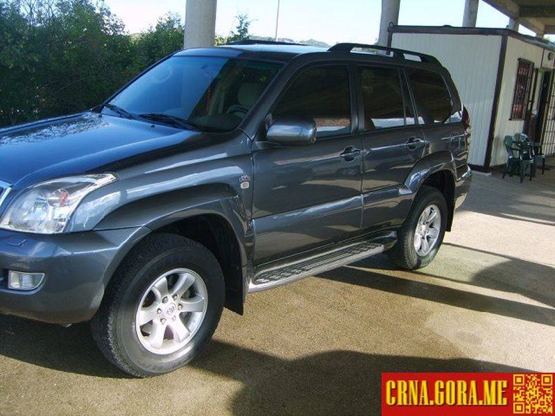 Prodajem auto: Toyota - Land Cruiser 3,0 D4D 2003 godište, Cetinje - Vozila - Crna Gora