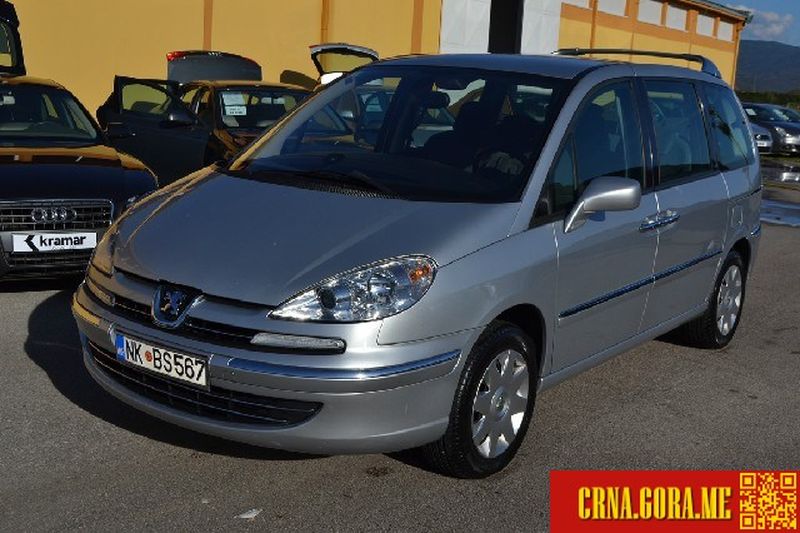 Prodajem auto: Peugeot - 807 2,0 HDI FAP 2008 godište, Nikšić - Vozila - Crna Gora