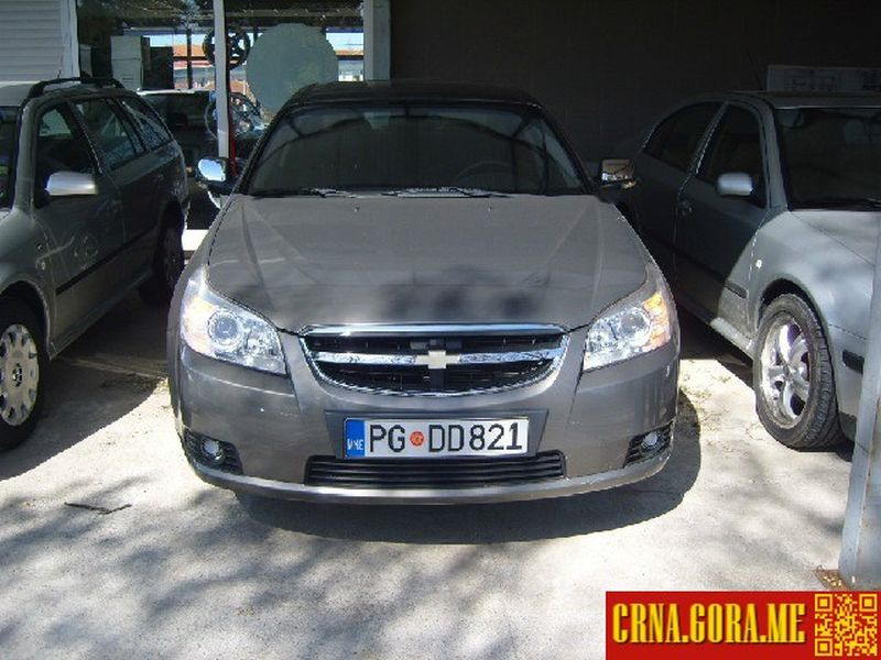Prodajem auto: Chevrolet - Epica 2.0d 2008 godište, Podgorica - Vozila - Crna Gora