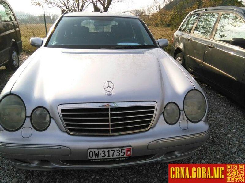 Prodajem auto: Mercedes Benz - E 270 CDI 2001 godište, Podgorica - Vozila - Crna Gora