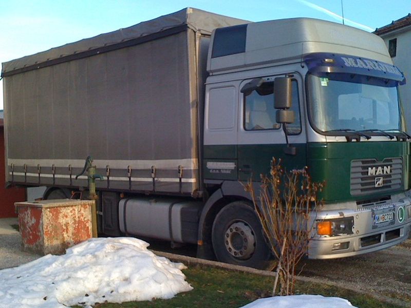 Prodajem solo kamion MAN 19414 - Vozila - Crna Gora