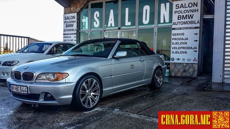 Prodajem auto: BMW - 325 CI CABRIO 2003 godište, Podgorica - Vozila - Crna Gora