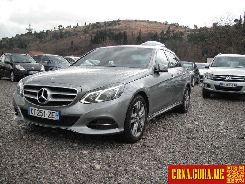 Prodajem auto: Mercedes Benz - E 250 CDI 2013 godište, Podgorica - Vozila - Crna Gora