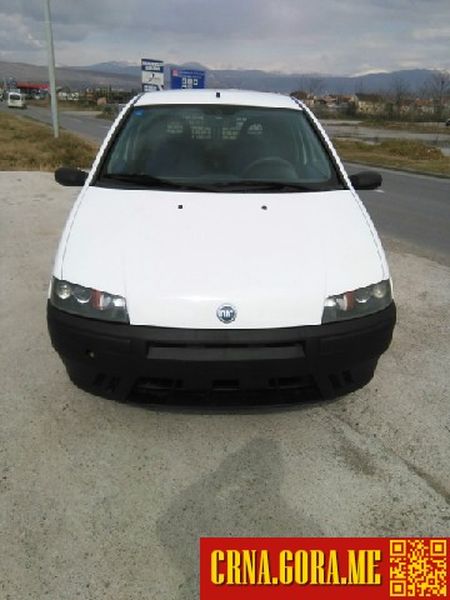 Prodajem auto: Fiat - Punto 1.9 D VAN 2002 godište, Podgorica - Vozila - Crna Gora