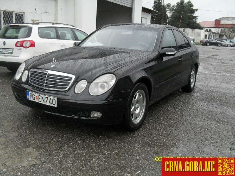 Prodajem auto: Mercedes Benz - E 270 cdi 2003 godište, Podgorica - Vozila - Crna Gora