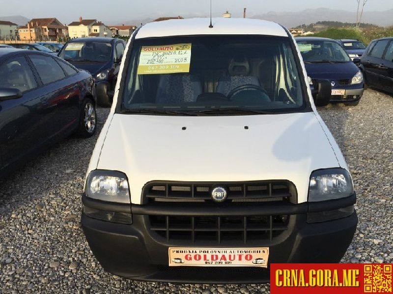 Prodajem auto: Fiat - Doblo 1.9 d 2003 godište, Podgorica - Vozila - Crna Gora