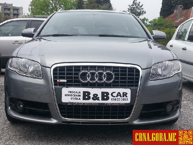 Prodajem auto: Audi - A4 2.0 TDI S LINE 2007 godište, Podgorica - Vozila - Crna Gora