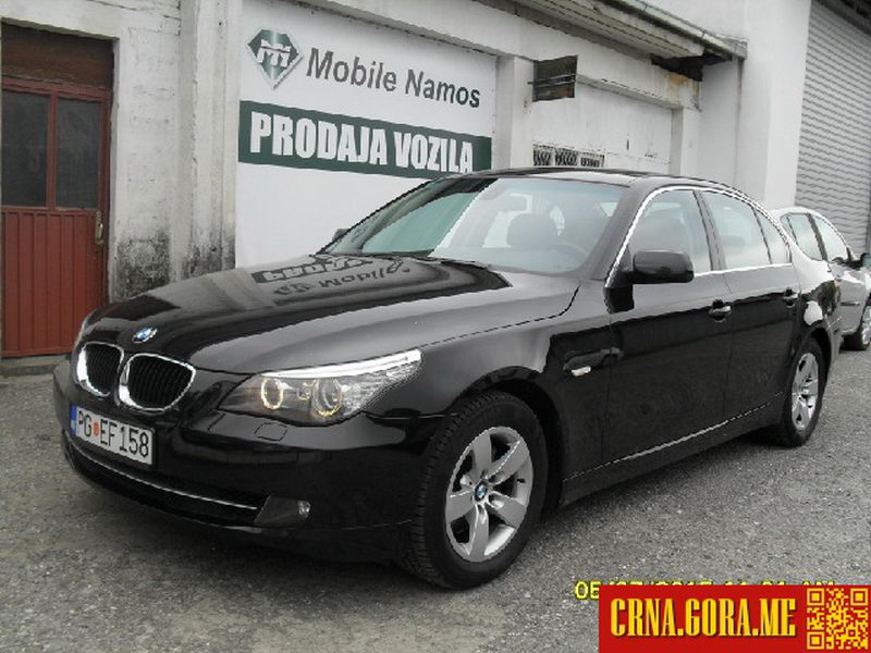 Prodajem auto: BMW - 520 d 2009 godište, Podgorica - Vozila - Crna Gora