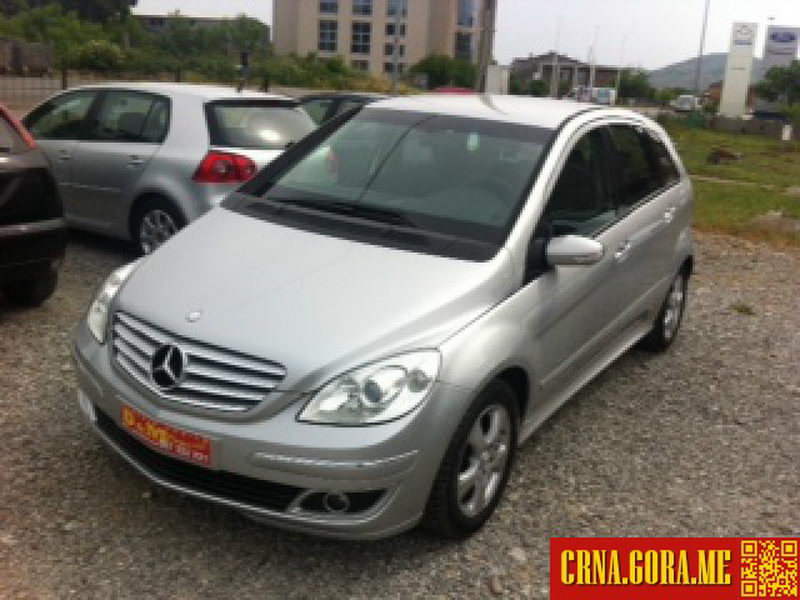 Prodajem auto: Mercedes Benz - B 180 cdi 2005 godište, Podgorica - Vozila - Crna Gora