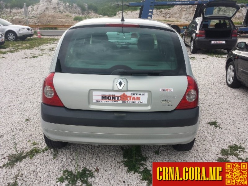 Prodajem auto: Renault - Clio dci 2002 godište, Cetinje - Vozila - Crna Gora