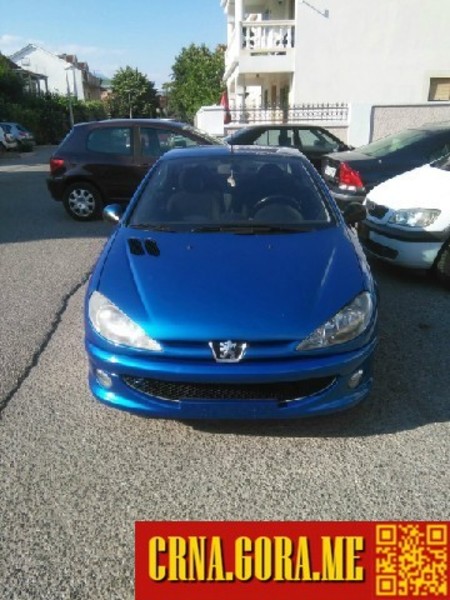 Prodajem auto: Peugeot - 206 CC 2003 godište, Podgorica - Vozila - Crna Gora