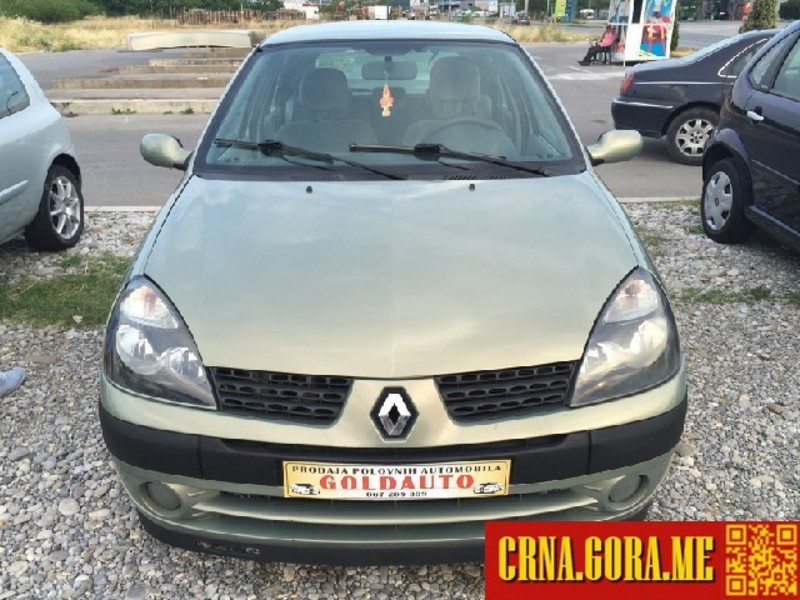 Prodajem auto: Renault - Clio 1.4 2002 godište, Podgorica - Vozila - Crna Gora