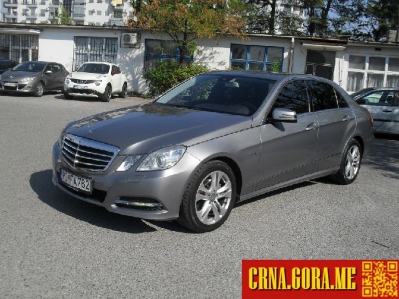 Prodajem auto: Mercedes Benz - E 220 cdi 2011 godište, Podgorica - Vozila - Crna Gora