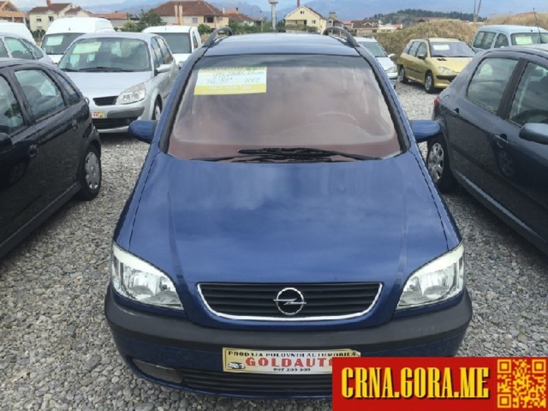 Prodajem auto: Opel - Zafira 2,0 DTI 2002 godište, Podgorica - Vozila - Crna Gora