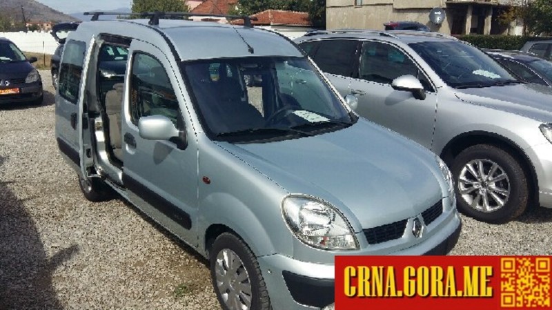 Prodajem auto: Renault - Kangoo 1,5dci 2004 godište, Podgorica - Vozila - Crna Gora