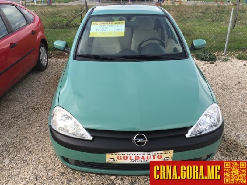 Prodajem auto: Opel - Corsa 1,7 dti 2002 godište, Podgorica - Vozila - Crna Gora