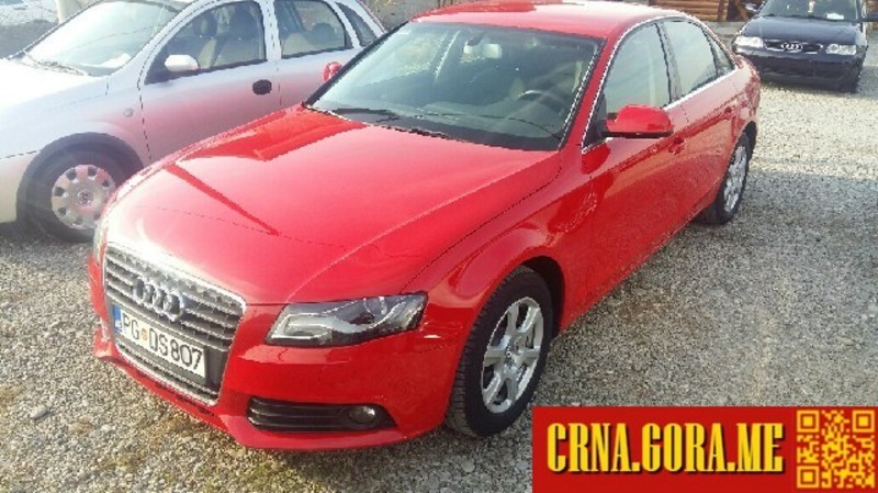 Prodajem auto: Audi - A4 2,0tdi 2011 godište, Podgorica - Vozila - Crna Gora