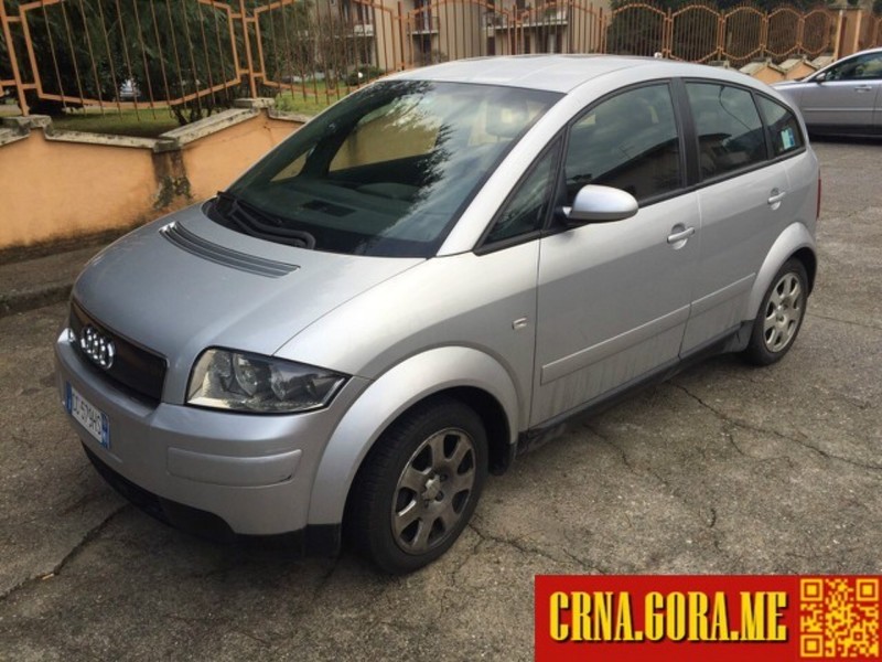 Prodajem auto: Audi - A2 1,4tdi 2002 godište, Podgorica - Vozila - Crna Gora