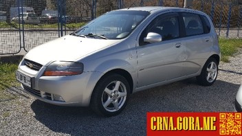 Prodajem auto: Chevrolet - Aveo KALOS 1.2I-PLIN 2007 godište, Podgorica - Vozila - Crna Gora