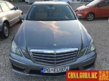 Prodajem auto: Mercedes Benz - E 200 200 CDI AMG 2010 godište, Podgorica - Vozila - Crna Gora