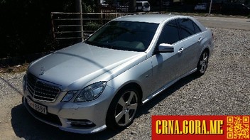 Prodajem auto: Mercedes Benz - E 220 cdi 2012 godište, Podgorica - Vozila - Crna Gora