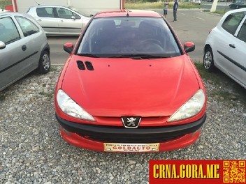 Prodajem auto: Peugeot - 206 1,4 BENZIN 2003 godište, Podgorica - Vozila - Crna Gora