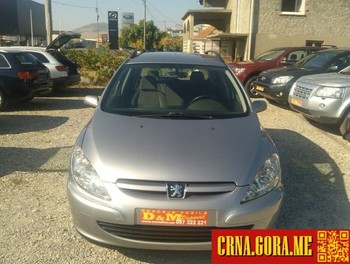 Prodajem auto: Peugeot - 307 1.4 hdi 2004 godište, Podgorica - Vozila - Crna Gora