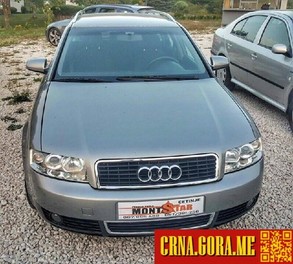 Prodajem auto: Audi - A4 tdi 2002 godište, Cetinje - Vozila - Crna Gora