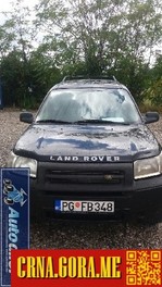 Prodajem auto: Land Rover - Freelander 4×4 2002 godište, Podgorica - Vozila - Crna Gora
