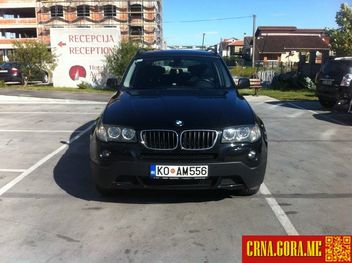 Prodajem auto: BMW - X3 2.0 D 2008 godište, Podgorica - Vozila - Crna Gora