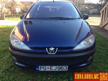 Prodajem auto: Peugeot - 206 1.1 I 2002 godište, Podgorica - Vozila - Crna Gora