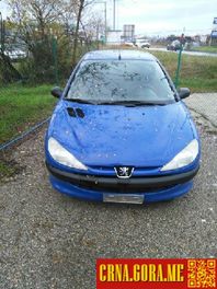 Prodajem auto: Peugeot - 206 1.1i 2000 godište, Podgorica - Vozila - Crna Gora