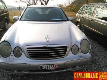 Prodajem auto: Mercedes Benz - E 270 CDI 2001 godište, Podgorica - Vozila - Crna Gora