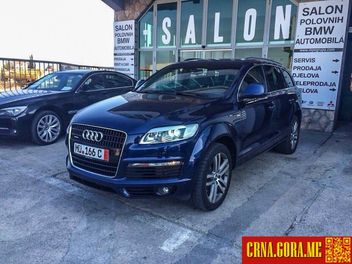 Prodajem auto: Audi - Q7 3.0 TDI  S Line 2008 godište, Podgorica - Vozila - Crna Gora