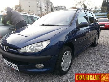 Prodajem auto: Peugeot - 206 1.4 hdi sw 2003 godište, Podgorica - Vozila - Crna Gora