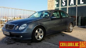 Prodajem auto: Mercedes Benz - E 270 CDI AVANGARD 2003 godište, Podgorica - Vozila - Crna Gora