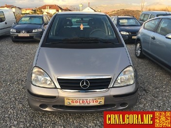 Prodajem auto: Mercedes Benz - A 140 140 2001 godište, Podgorica - Vozila - Crna Gora
