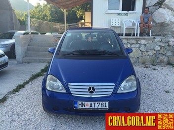 Prodajem auto: Mercedes Benz - A 170  2000 godište, Cetinje - Vozila - Crna Gora