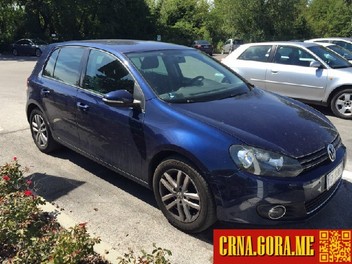 Prodajem auto: Volkswagen - Golf 6 1,6diz dsg 2010 godište, Podgorica - Vozila - Crna Gora