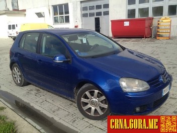 Prodajem auto: Volkswagen - Golf 5 2,0tdi 2004 godište, Podgorica - Vozila - Crna Gora