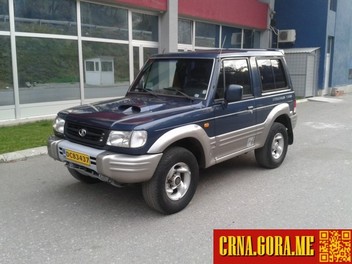 Prodajem auto: Hyundai - Galloper 2.5 TDI 1999 godište, Berane - Vozila - Crna Gora