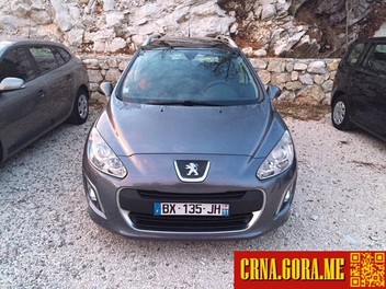 Prodajem auto: Peugeot - 308 panaroma 2011 godište, Cetinje - Vozila - Crna Gora